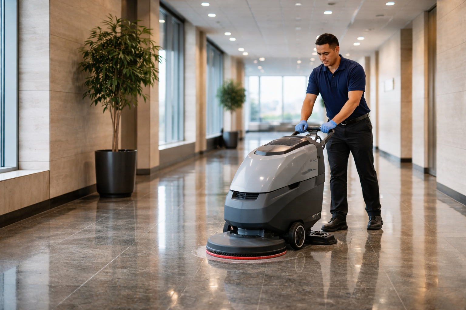 VCT and hardwood floor stripping and waxing Tulsa area